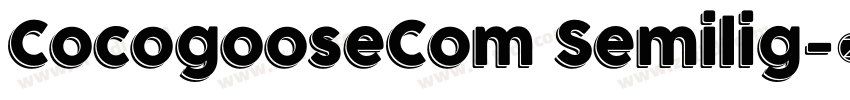 CocogooseCom Semilig字体转换
